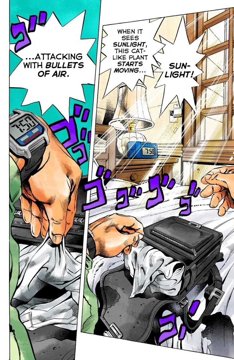 JoJo's Bizarre Adventure Part 4 - Diamond is Unbreakable (Official Colored) Chapter 159 page 3 - Chapter 159: Another One Bites the Dust Part 7