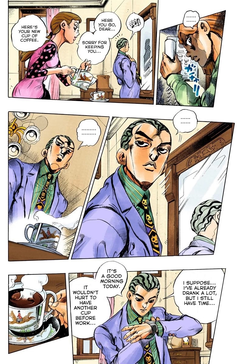 JoJo's Bizarre Adventure Part 4 - Diamond is Unbreakable (Official Colored) Chapter 159 page 9 - Chapter 159: Another One Bites the Dust Part 7