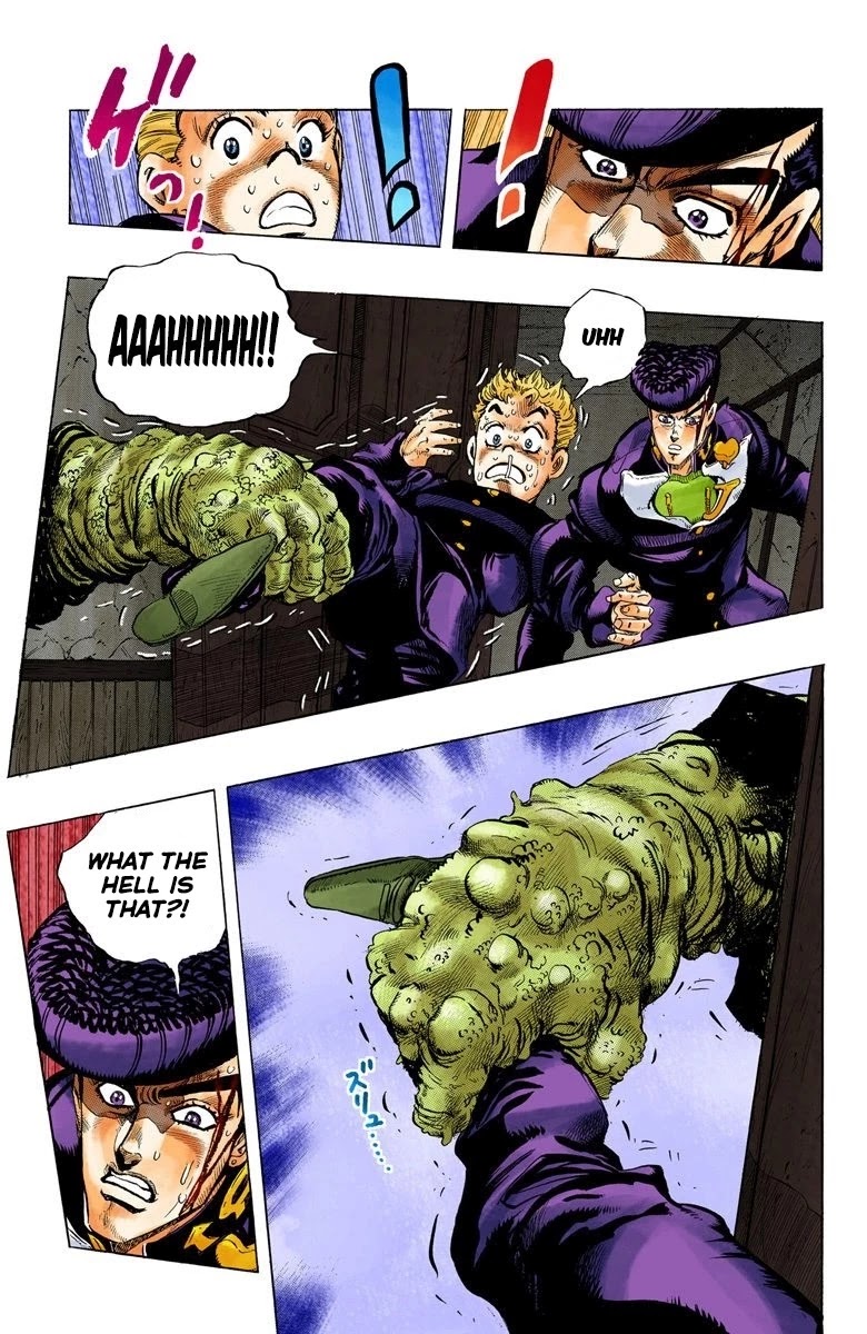 JoJo's Bizarre Adventure Part 4 - Diamond is Unbreakable (Official Colored) Chapter 16 page 10 - Chapter 16: The Nijimura Brothers - Part 8
