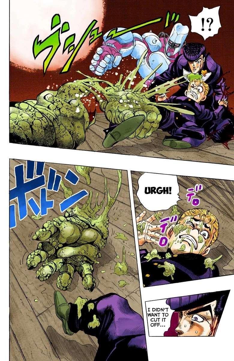 JoJo's Bizarre Adventure Part 4 - Diamond is Unbreakable (Official Colored) Chapter 16 page 13 - Chapter 16: The Nijimura Brothers - Part 8