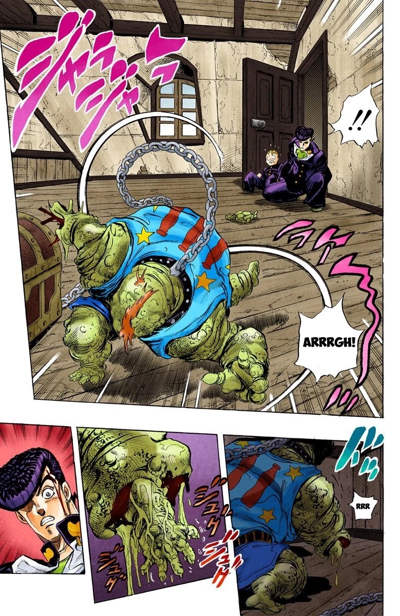 JoJo's Bizarre Adventure Part 4 - Diamond is Unbreakable (Official Colored) Chapter 16 page 14 - Chapter 16: The Nijimura Brothers - Part 8