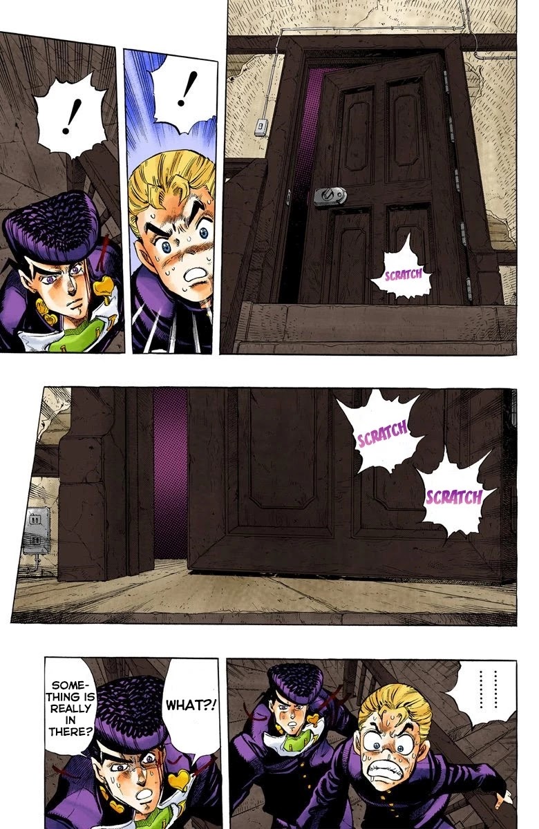 JoJo's Bizarre Adventure Part 4 - Diamond is Unbreakable (Official Colored) Chapter 16 page 6 - Chapter 16: The Nijimura Brothers - Part 8