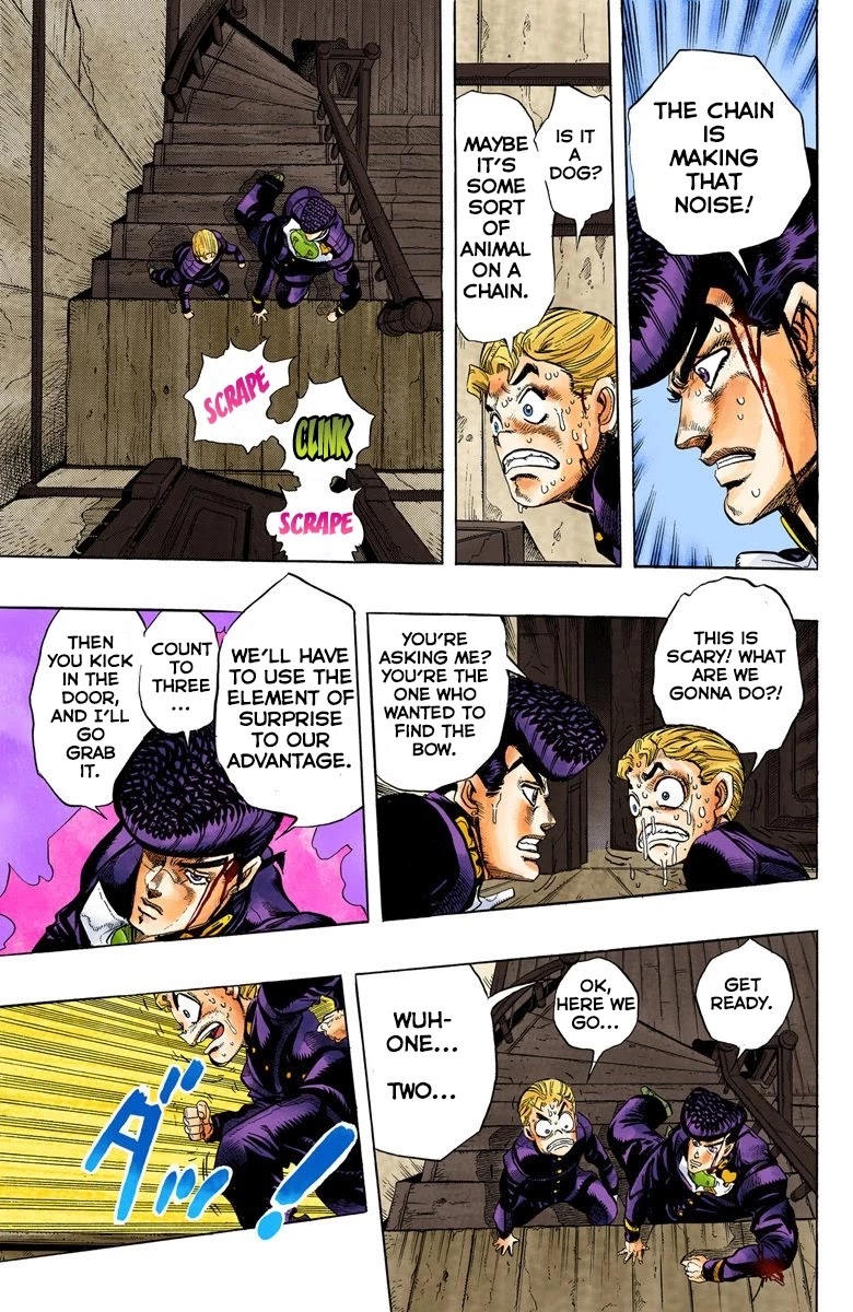 JoJo's Bizarre Adventure Part 4 - Diamond is Unbreakable (Official Colored) Chapter 16 page 8 - Chapter 16: The Nijimura Brothers - Part 8