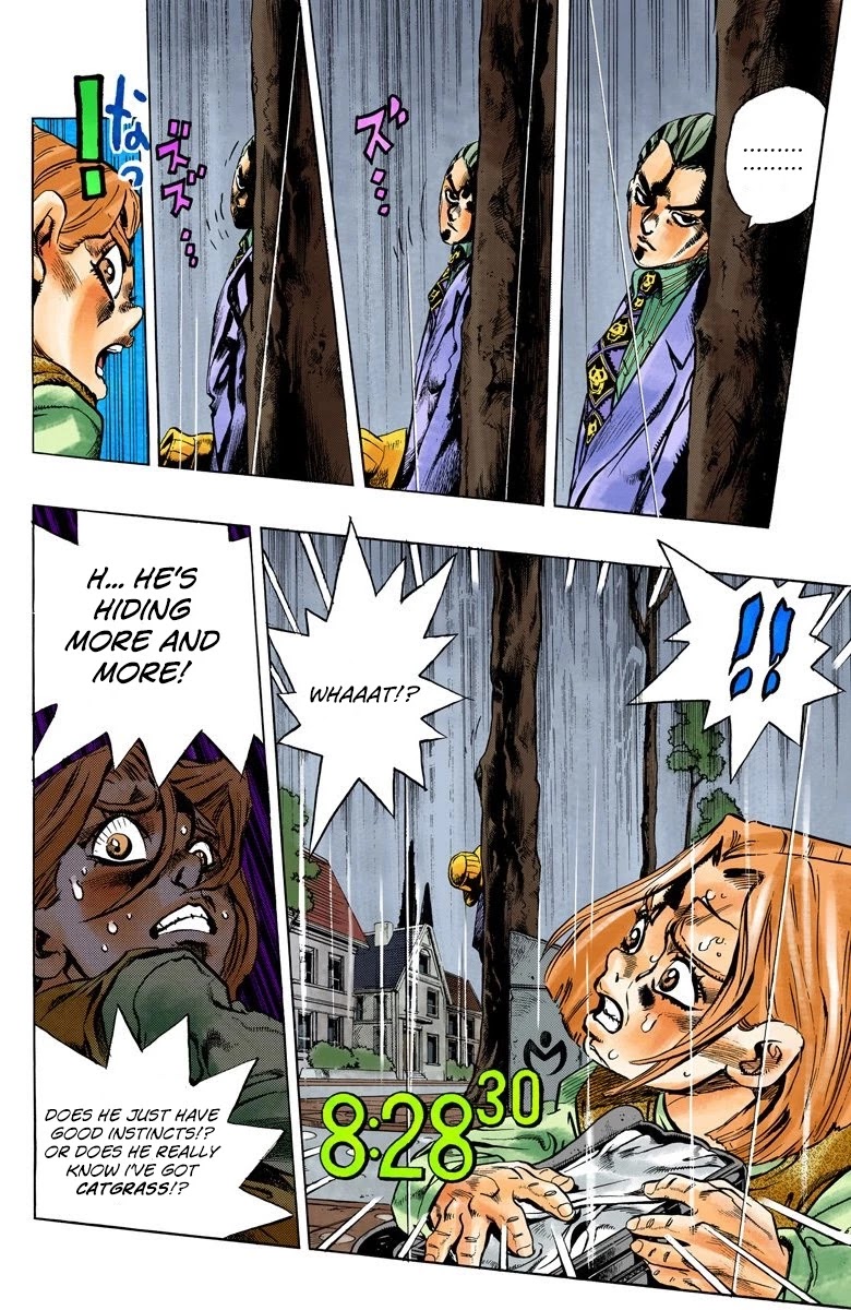 JoJo's Bizarre Adventure Part 4 - Diamond is Unbreakable (Official Colored) Chapter 160 page 5 - Chapter 160: Another One Bites the Dust Part 8