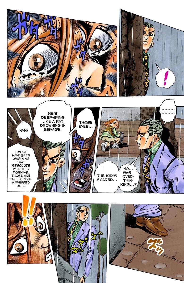 JoJo's Bizarre Adventure Part 4 - Diamond is Unbreakable (Official Colored) Chapter 160 page 7 - Chapter 160: Another One Bites the Dust Part 8