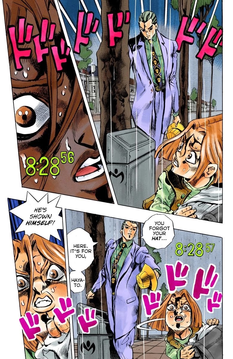 JoJo's Bizarre Adventure Part 4 - Diamond is Unbreakable (Official Colored) Chapter 160 page 8 - Chapter 160: Another One Bites the Dust Part 8
