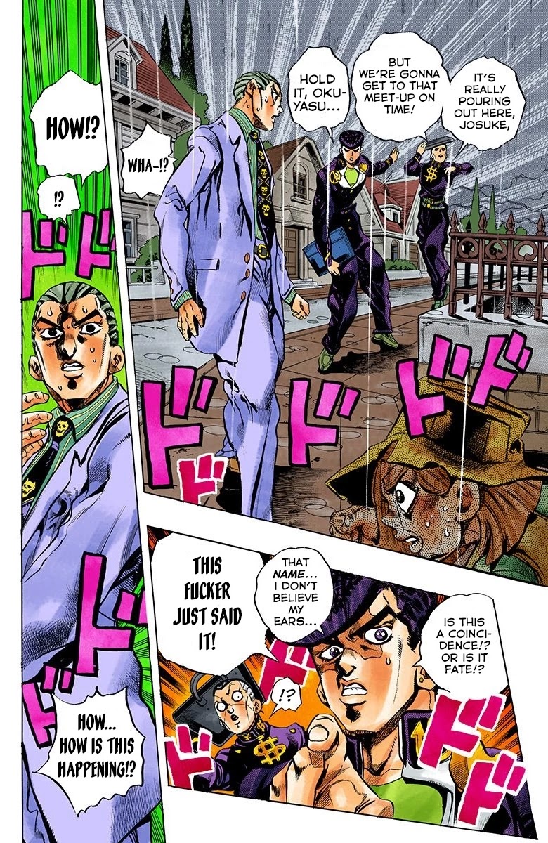 JoJo's Bizarre Adventure Part 4 - Diamond is Unbreakable (Official Colored) Chapter 161 page 10 - Chapter 161: Another One Bites the Dust Part 9