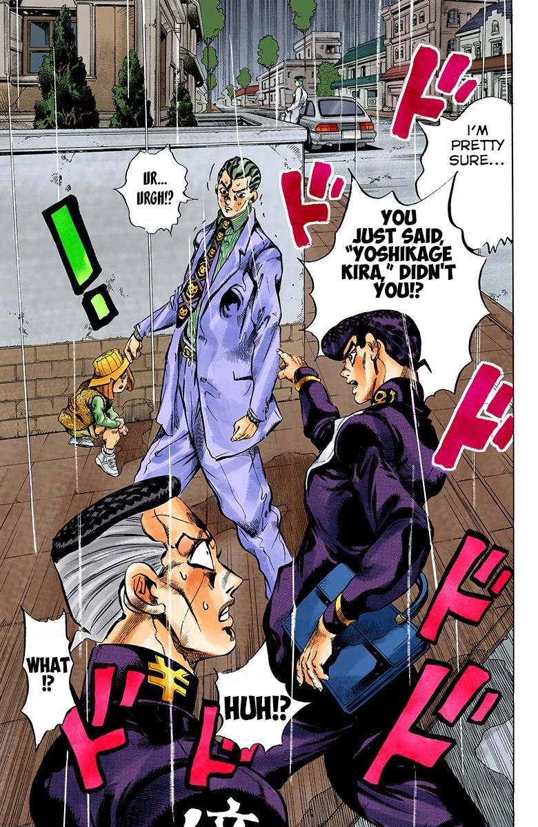 JoJo's Bizarre Adventure Part 4 - Diamond is Unbreakable (Official Colored) Chapter 161 page 11 - Chapter 161: Another One Bites the Dust Part 9