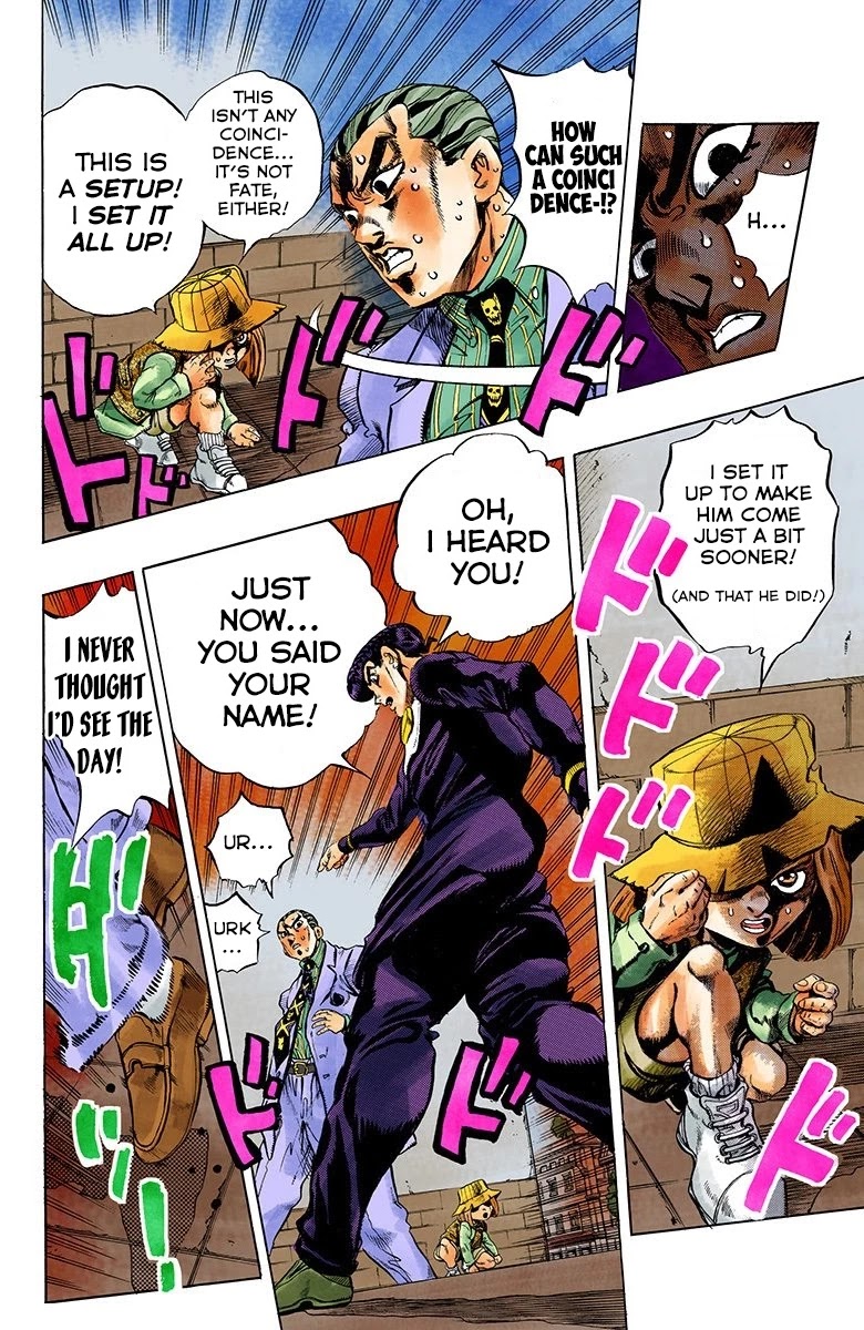 JoJo's Bizarre Adventure Part 4 - Diamond is Unbreakable (Official Colored) Chapter 161 page 12 - Chapter 161: Another One Bites the Dust Part 9