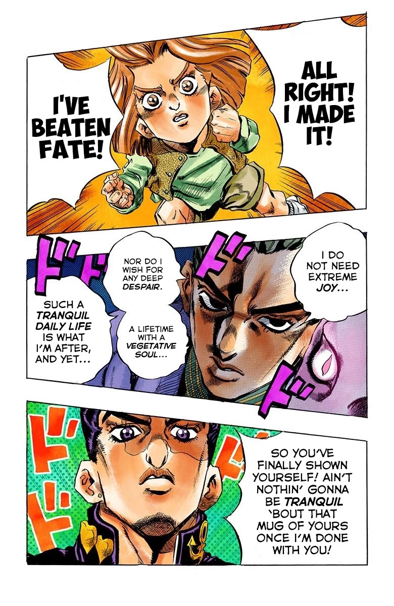JoJo's Bizarre Adventure Part 4 - Diamond is Unbreakable (Official Colored) Chapter 161 page 19 - Chapter 161: Another One Bites the Dust Part 9