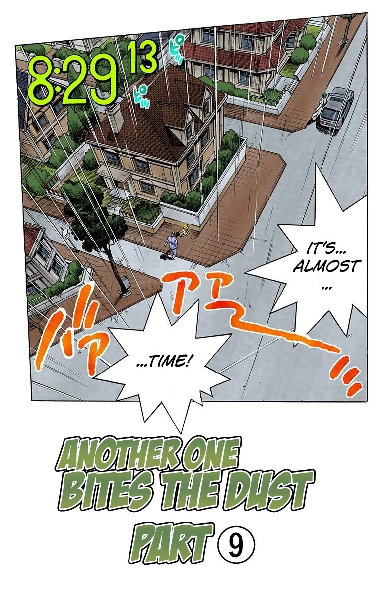 JoJo's Bizarre Adventure Part 4 - Diamond is Unbreakable (Official Colored) Chapter 161 page 2 - Chapter 161: Another One Bites the Dust Part 9