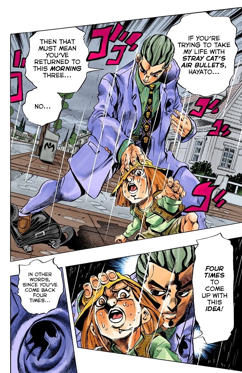 JoJo's Bizarre Adventure Part 4 - Diamond is Unbreakable (Official Colored) Chapter 161 page 3 - Chapter 161: Another One Bites the Dust Part 9