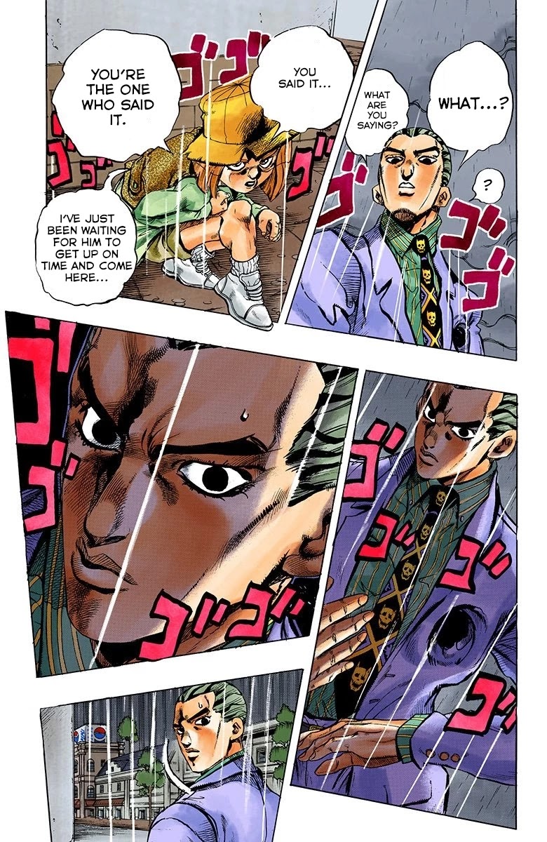 JoJo's Bizarre Adventure Part 4 - Diamond is Unbreakable (Official Colored) Chapter 161 page 8 - Chapter 161: Another One Bites the Dust Part 9