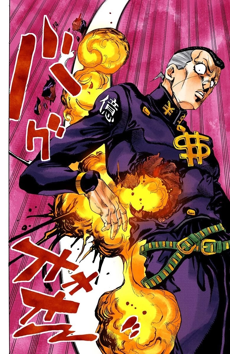 JoJo's Bizarre Adventure Part 4 - Diamond is Unbreakable (Official Colored) Chapter 162 page 16 - Chapter 162: Another One Bites the Dust Part 10