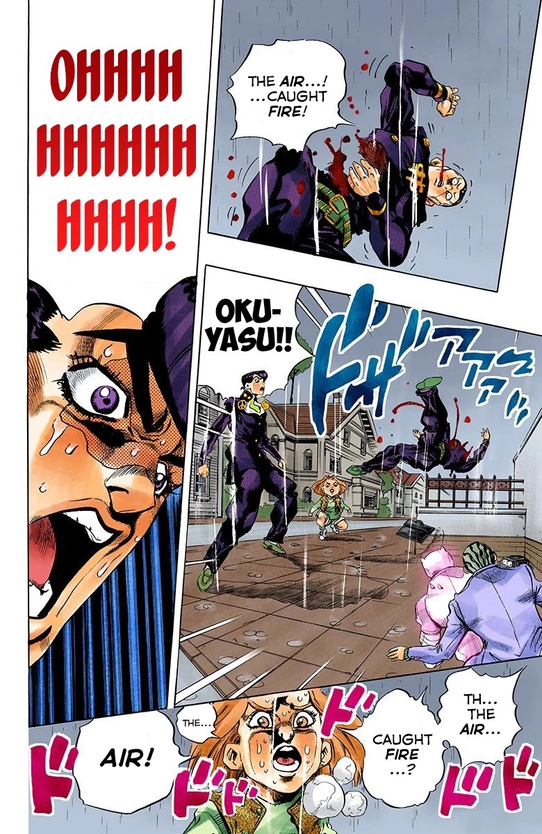 JoJo's Bizarre Adventure Part 4 - Diamond is Unbreakable (Official Colored) Chapter 162 page 18 - Chapter 162: Another One Bites the Dust Part 10