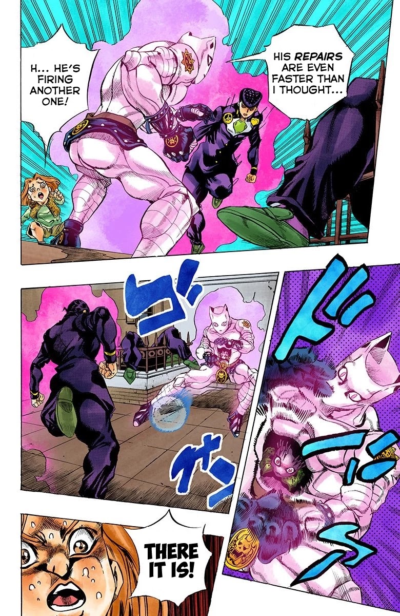 JoJo's Bizarre Adventure Part 4 - Diamond is Unbreakable (Official Colored) Chapter 163 page 11 - Chapter 163: Crazy Diamond is Unbreakable Part 1