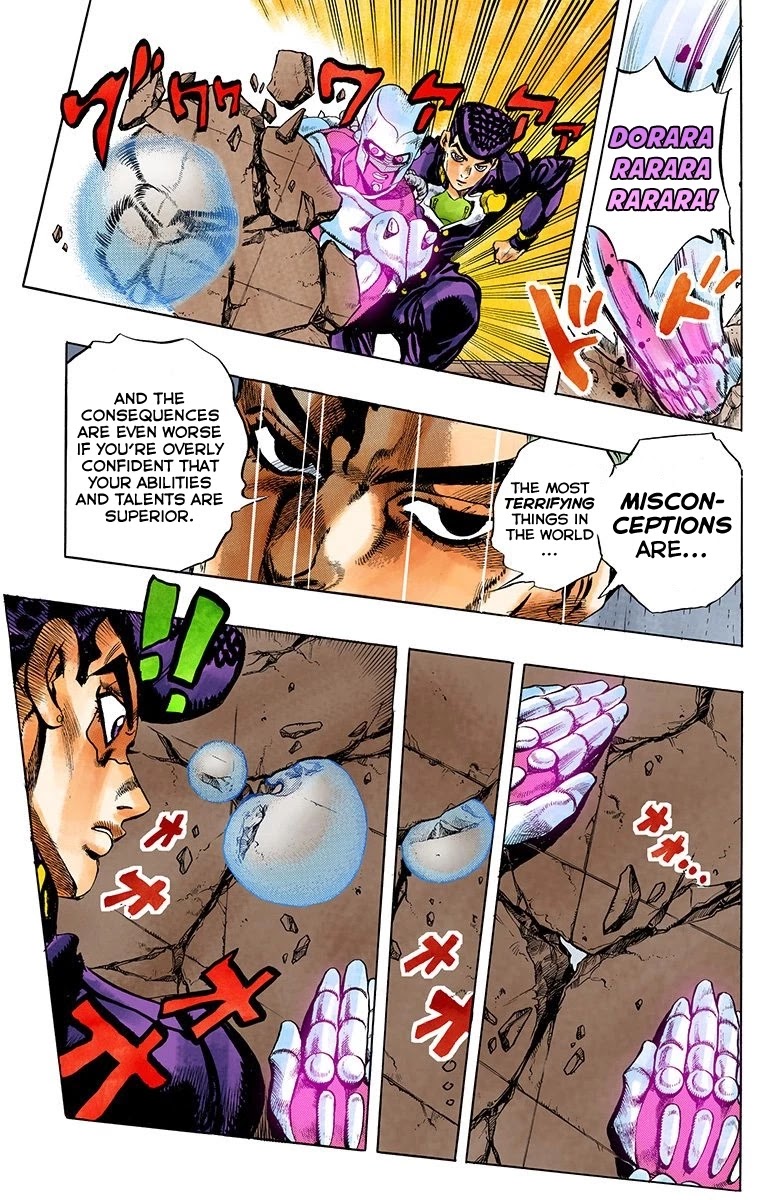 JoJo's Bizarre Adventure Part 4 - Diamond is Unbreakable (Official Colored) Chapter 163 page 12 - Chapter 163: Crazy Diamond is Unbreakable Part 1