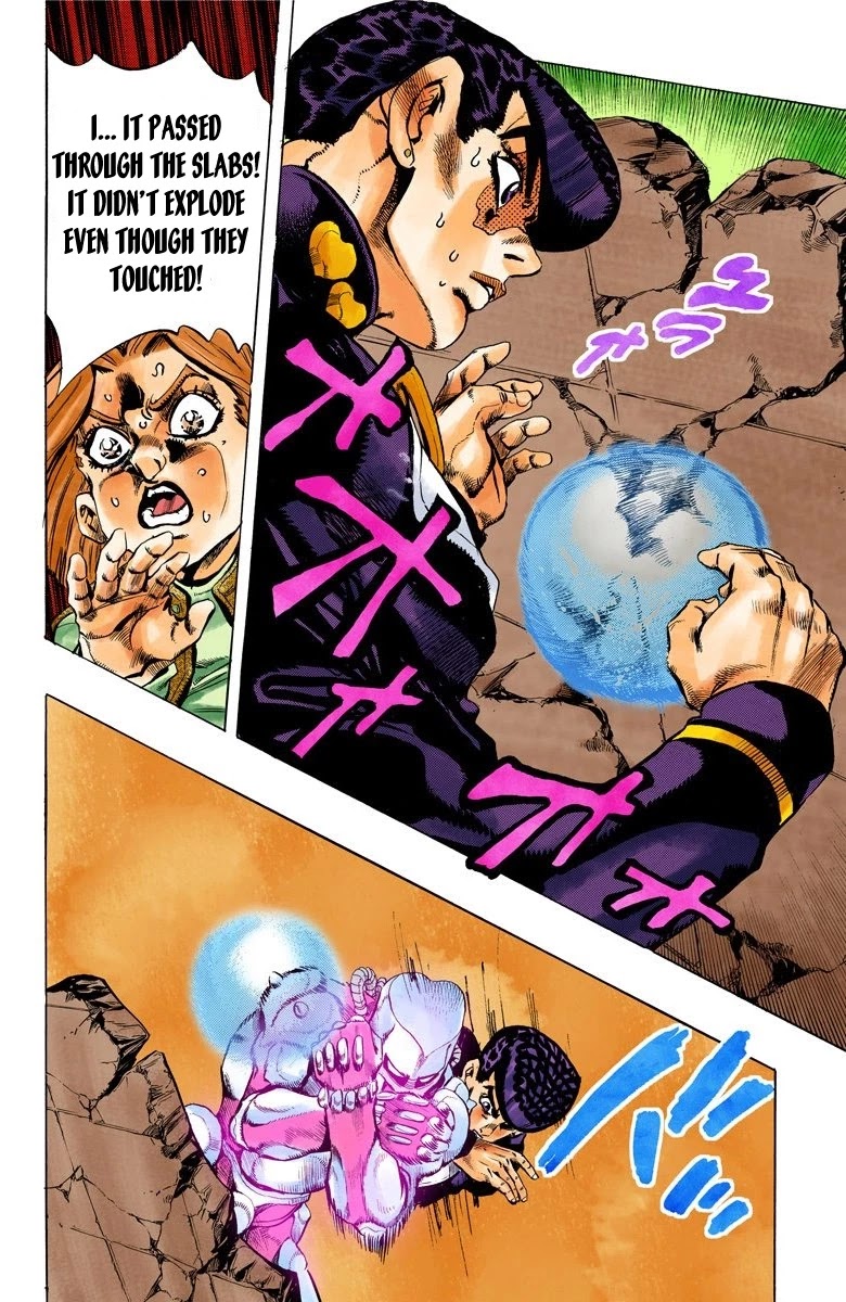 JoJo's Bizarre Adventure Part 4 - Diamond is Unbreakable (Official Colored) Chapter 163 page 13 - Chapter 163: Crazy Diamond is Unbreakable Part 1