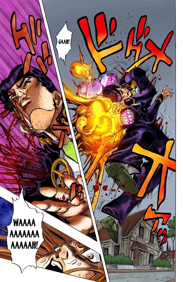 JoJo's Bizarre Adventure Part 4 - Diamond is Unbreakable (Official Colored) Chapter 163 page 14 - Chapter 163: Crazy Diamond is Unbreakable Part 1