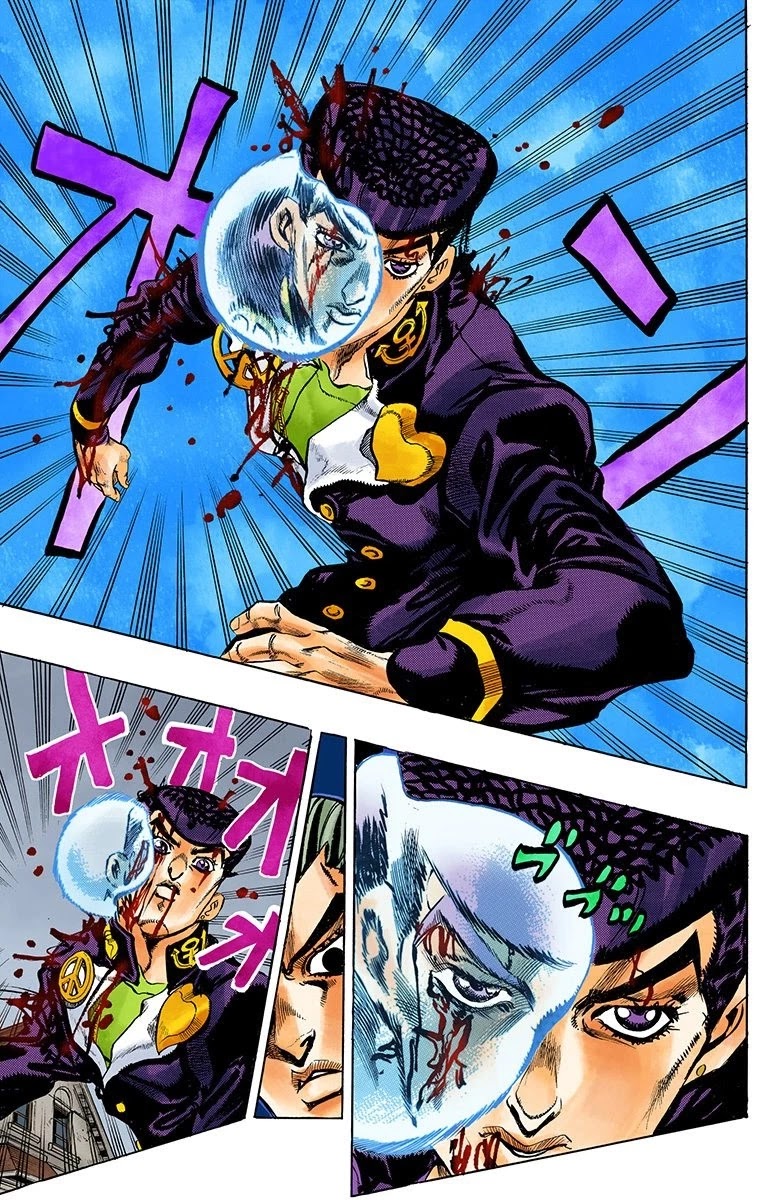 JoJo's Bizarre Adventure Part 4 - Diamond is Unbreakable (Official Colored) Chapter 163 page 18 - Chapter 163: Crazy Diamond is Unbreakable Part 1