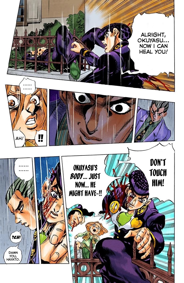 JoJo's Bizarre Adventure Part 4 - Diamond is Unbreakable (Official Colored) Chapter 163 page 20 - Chapter 163: Crazy Diamond is Unbreakable Part 1