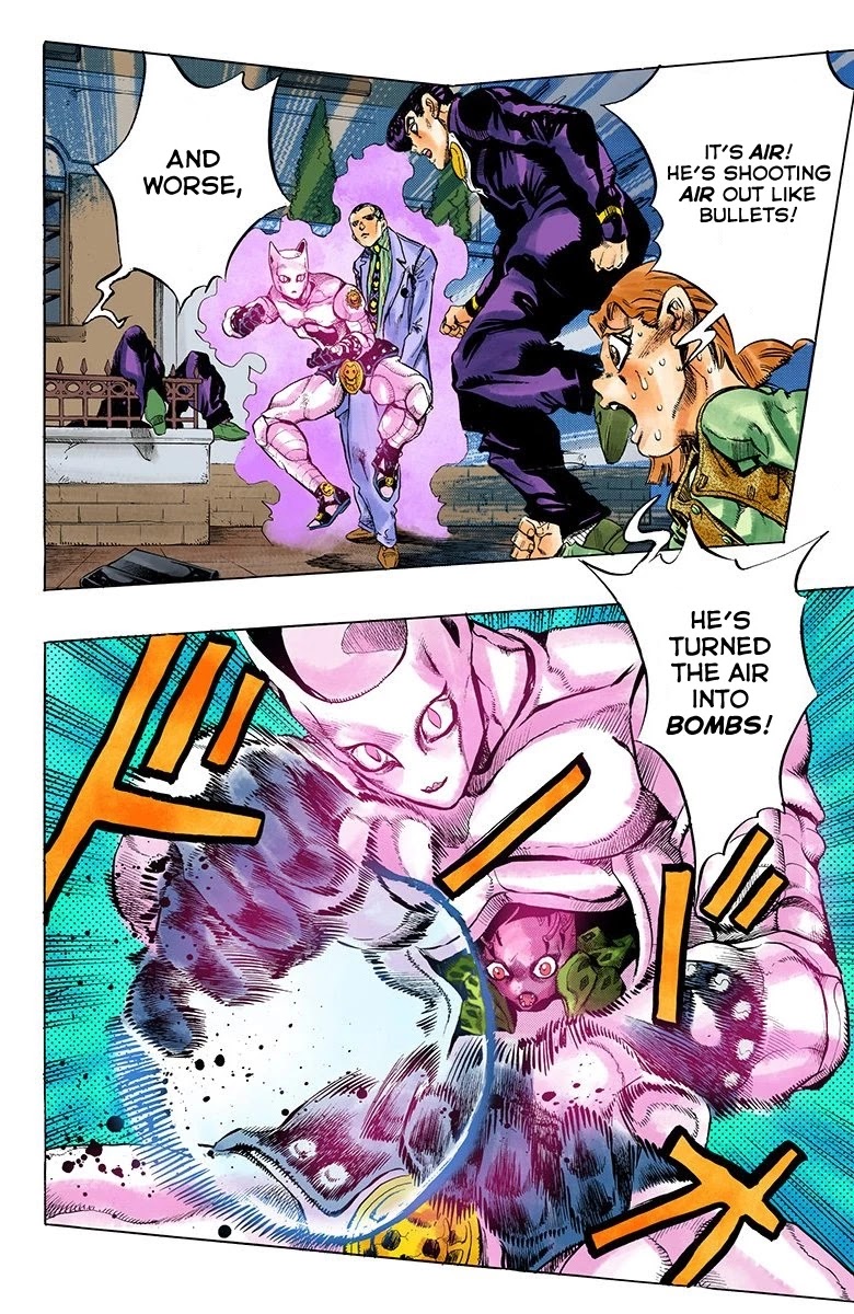 JoJo's Bizarre Adventure Part 4 - Diamond is Unbreakable (Official Colored) Chapter 163 page 7 - Chapter 163: Crazy Diamond is Unbreakable Part 1