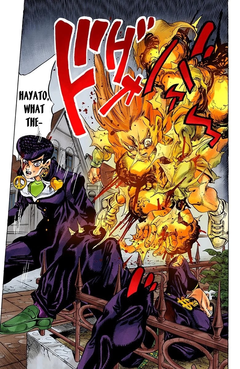 JoJo's Bizarre Adventure Part 4 - Diamond is Unbreakable (Official Colored) Chapter 164 page 12 - Chapter 164: Crazy Diamond is Unbreakable Part 2