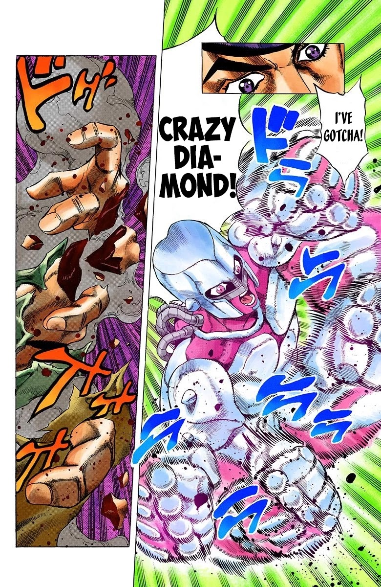 JoJo's Bizarre Adventure Part 4 - Diamond is Unbreakable (Official Colored) Chapter 164 page 13 - Chapter 164: Crazy Diamond is Unbreakable Part 2
