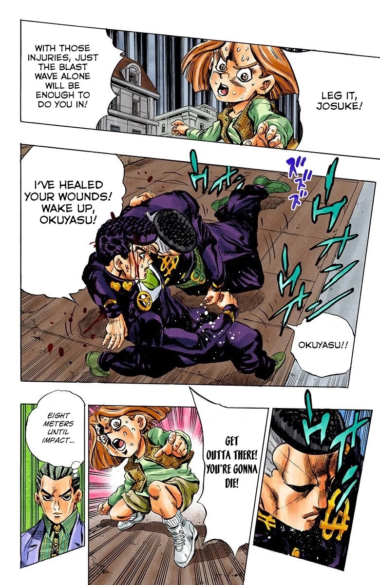 JoJo's Bizarre Adventure Part 4 - Diamond is Unbreakable (Official Colored) Chapter 164 page 18 - Chapter 164: Crazy Diamond is Unbreakable Part 2