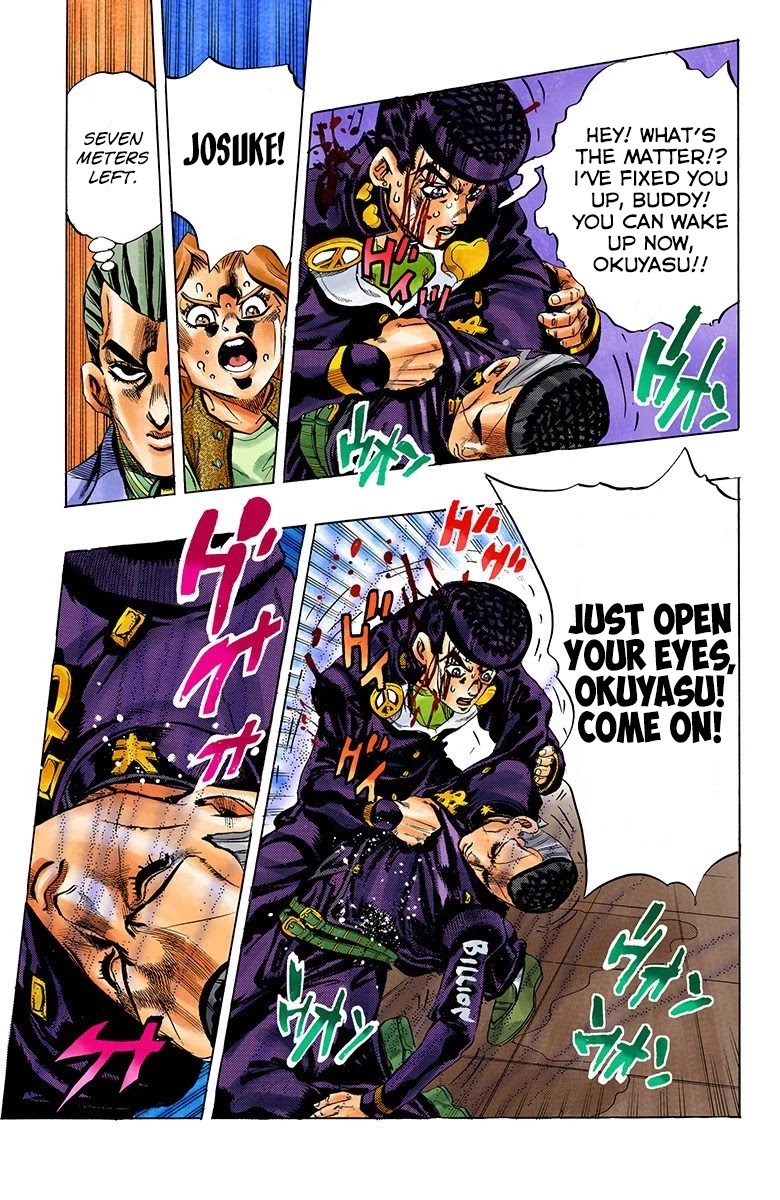 JoJo's Bizarre Adventure Part 4 - Diamond is Unbreakable (Official Colored) Chapter 164 page 19 - Chapter 164: Crazy Diamond is Unbreakable Part 2