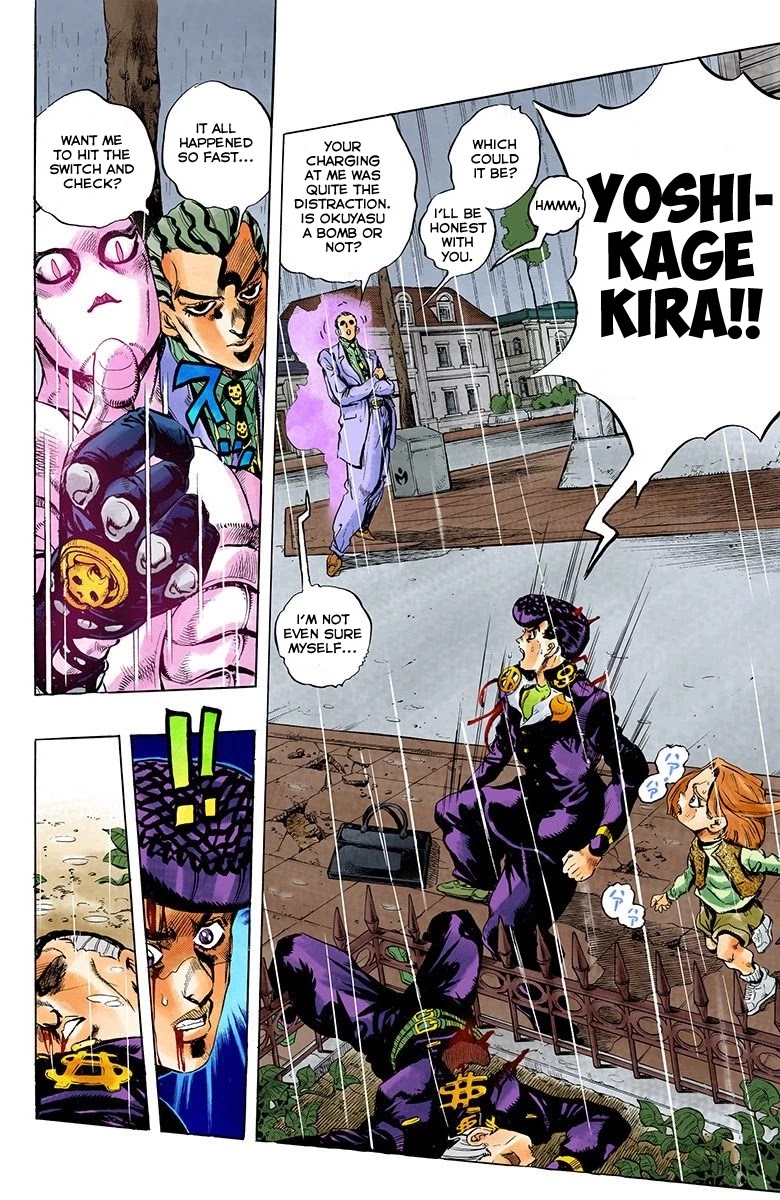 JoJo's Bizarre Adventure Part 4 - Diamond is Unbreakable (Official Colored) Chapter 164 page 5 - Chapter 164: Crazy Diamond is Unbreakable Part 2