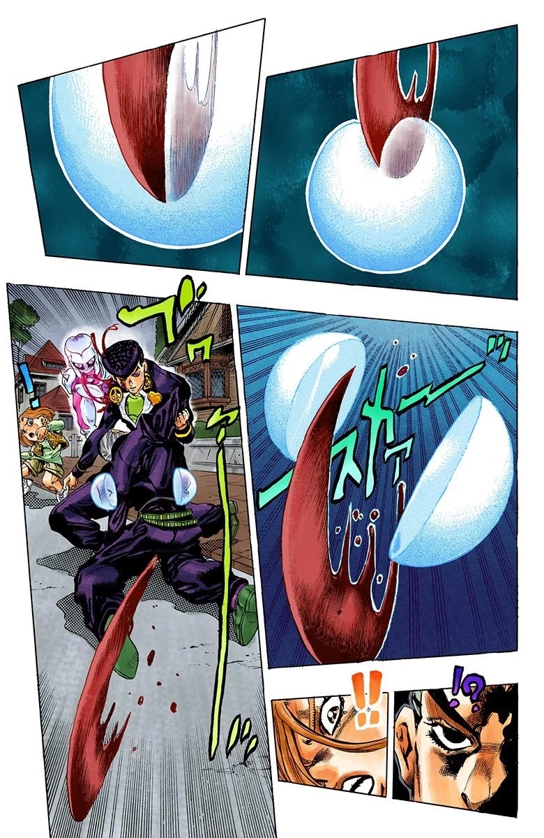JoJo's Bizarre Adventure Part 4 - Diamond is Unbreakable (Official Colored) Chapter 165 page 10 - Chapter 165: Crazy Diamond is Unbreakable Part 3
