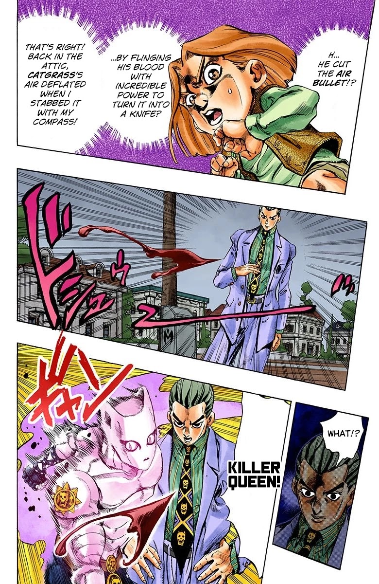 JoJo's Bizarre Adventure Part 4 - Diamond is Unbreakable (Official Colored) Chapter 165 page 11 - Chapter 165: Crazy Diamond is Unbreakable Part 3