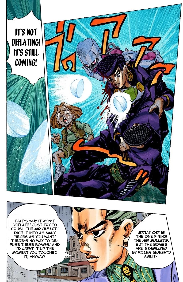 JoJo's Bizarre Adventure Part 4 - Diamond is Unbreakable (Official Colored) Chapter 165 page 13 - Chapter 165: Crazy Diamond is Unbreakable Part 3