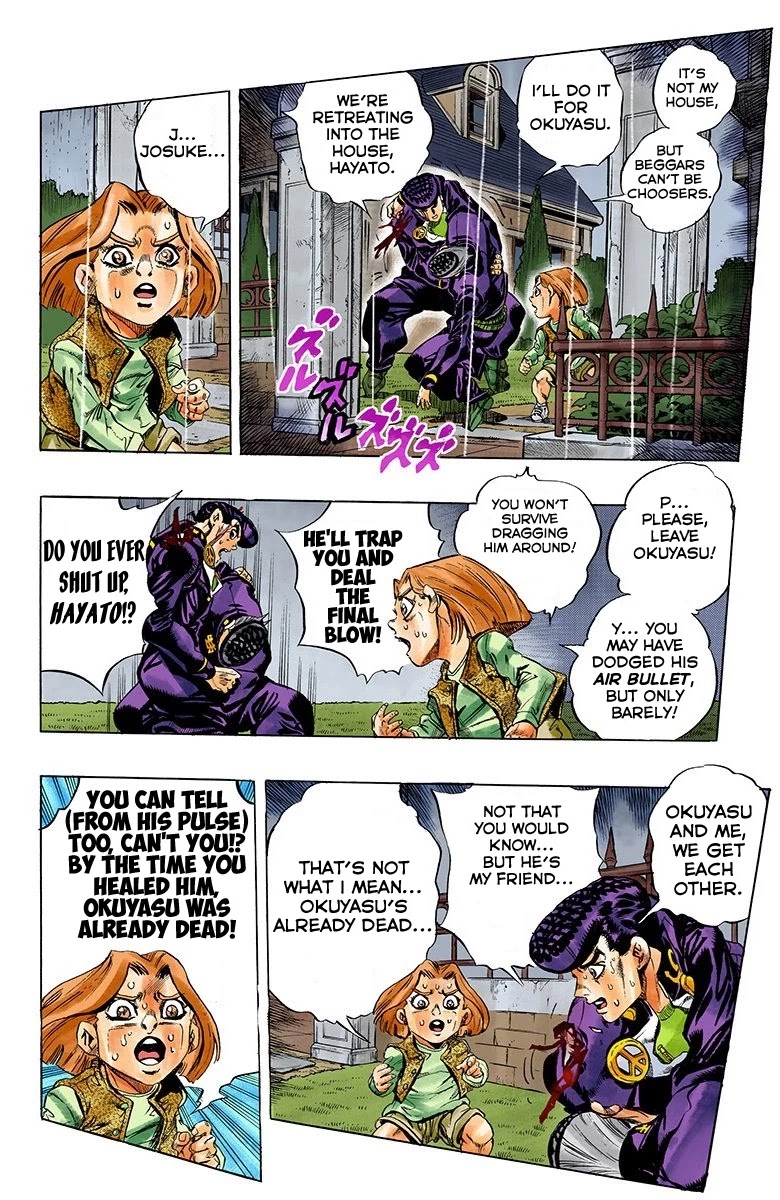 JoJo's Bizarre Adventure Part 4 - Diamond is Unbreakable (Official Colored) Chapter 165 page 19 - Chapter 165: Crazy Diamond is Unbreakable Part 3