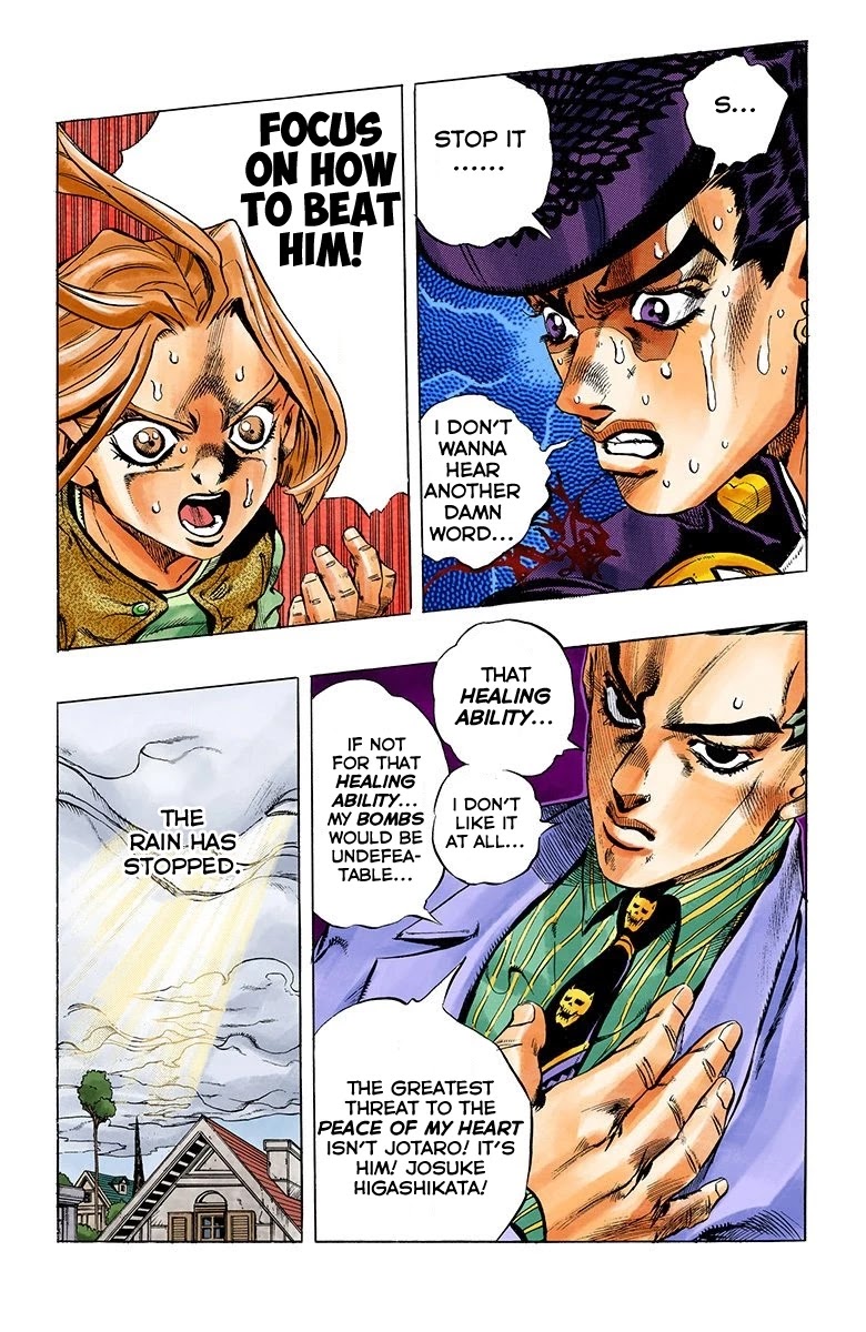 JoJo's Bizarre Adventure Part 4 - Diamond is Unbreakable (Official Colored) Chapter 165 page 20 - Chapter 165: Crazy Diamond is Unbreakable Part 3