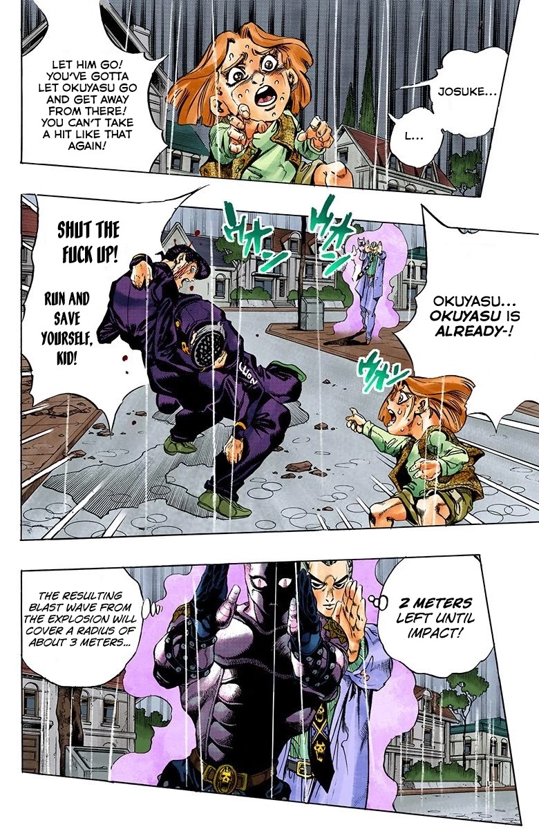 JoJo's Bizarre Adventure Part 4 - Diamond is Unbreakable (Official Colored) Chapter 165 page 5 - Chapter 165: Crazy Diamond is Unbreakable Part 3