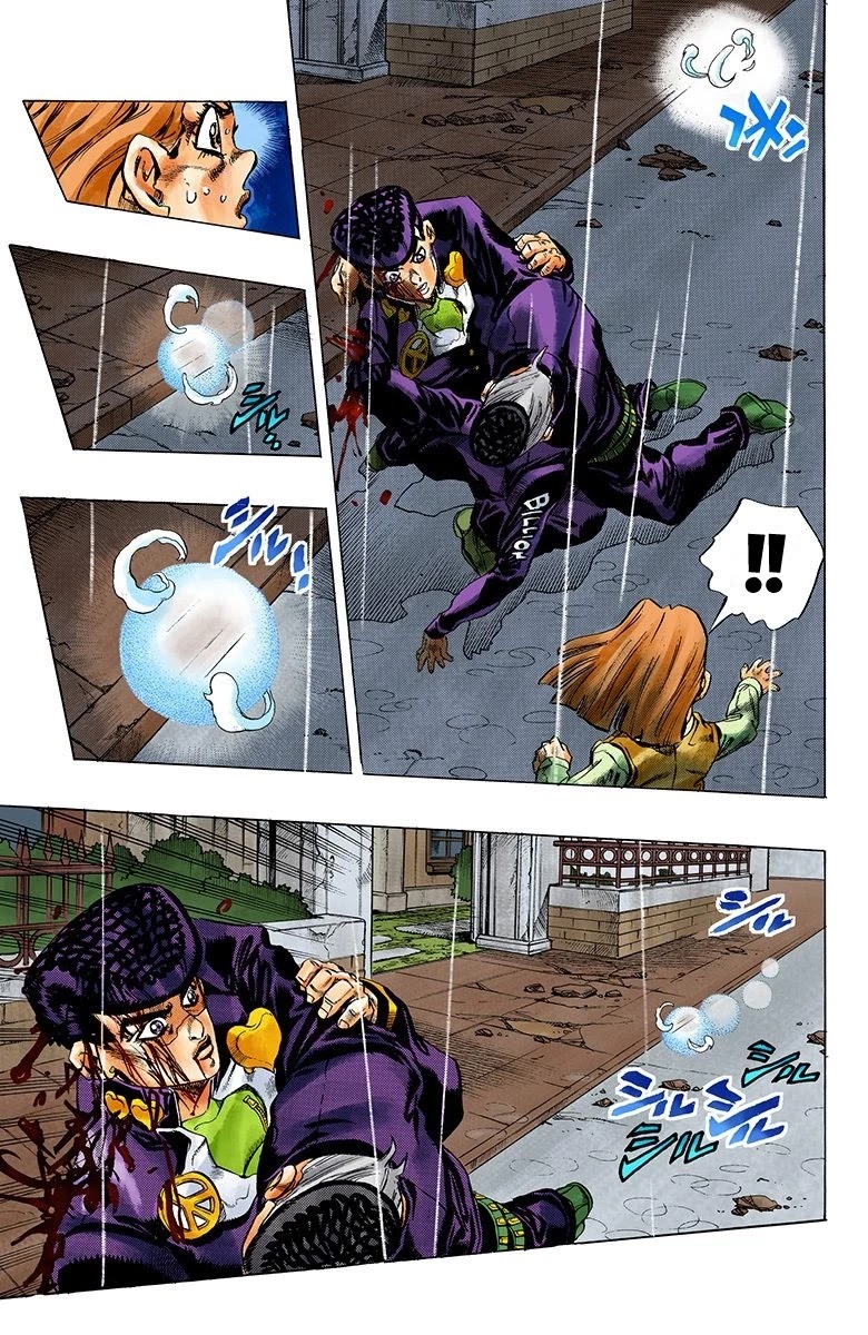 JoJo's Bizarre Adventure Part 4 - Diamond is Unbreakable (Official Colored) Chapter 165 page 6 - Chapter 165: Crazy Diamond is Unbreakable Part 3