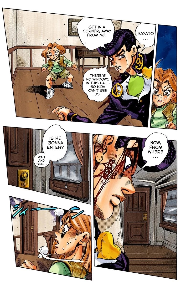 JoJo's Bizarre Adventure Part 4 - Diamond is Unbreakable (Official Colored) Chapter 166 page 12 - Chapter 166: Crazy Diamond is Unbreakable Part 4