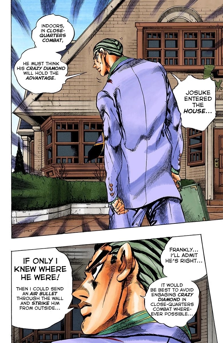 JoJo's Bizarre Adventure Part 4 - Diamond is Unbreakable (Official Colored) Chapter 166 page 5 - Chapter 166: Crazy Diamond is Unbreakable Part 4