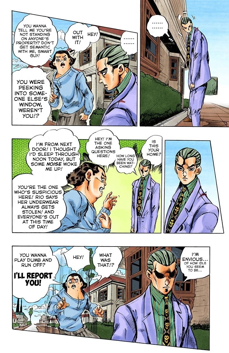 JoJo's Bizarre Adventure Part 4 - Diamond is Unbreakable (Official Colored) Chapter 166 page 7 - Chapter 166: Crazy Diamond is Unbreakable Part 4