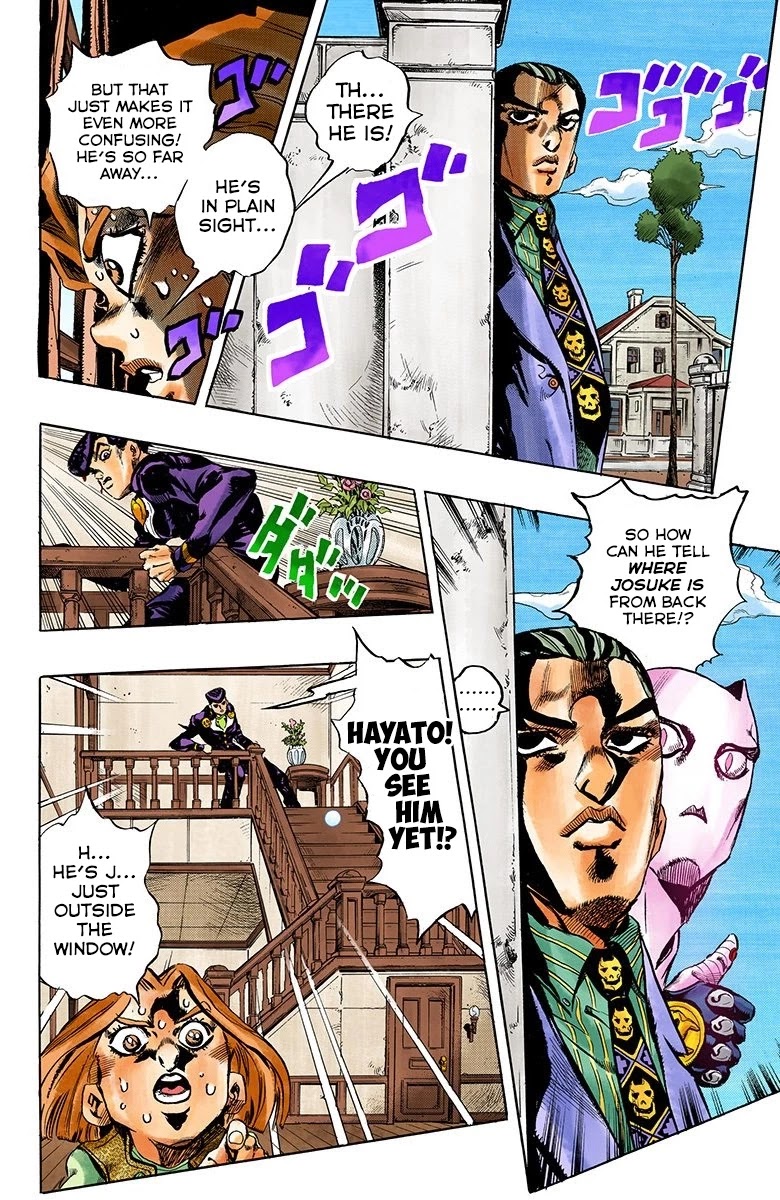 JoJo's Bizarre Adventure Part 4 - Diamond is Unbreakable (Official Colored) Chapter 167 page 10 - Chapter 167: Crazy Diamond is Unbreakable Part 5