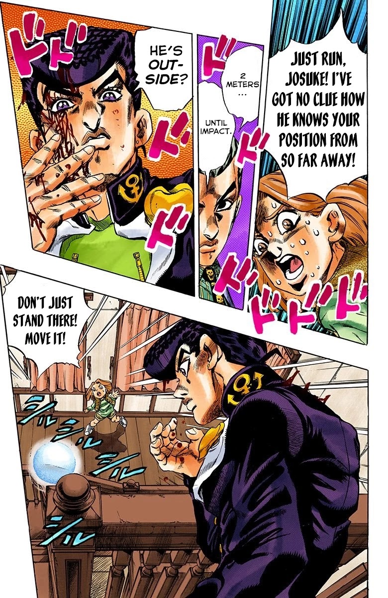 JoJo's Bizarre Adventure Part 4 - Diamond is Unbreakable (Official Colored) Chapter 167 page 11 - Chapter 167: Crazy Diamond is Unbreakable Part 5