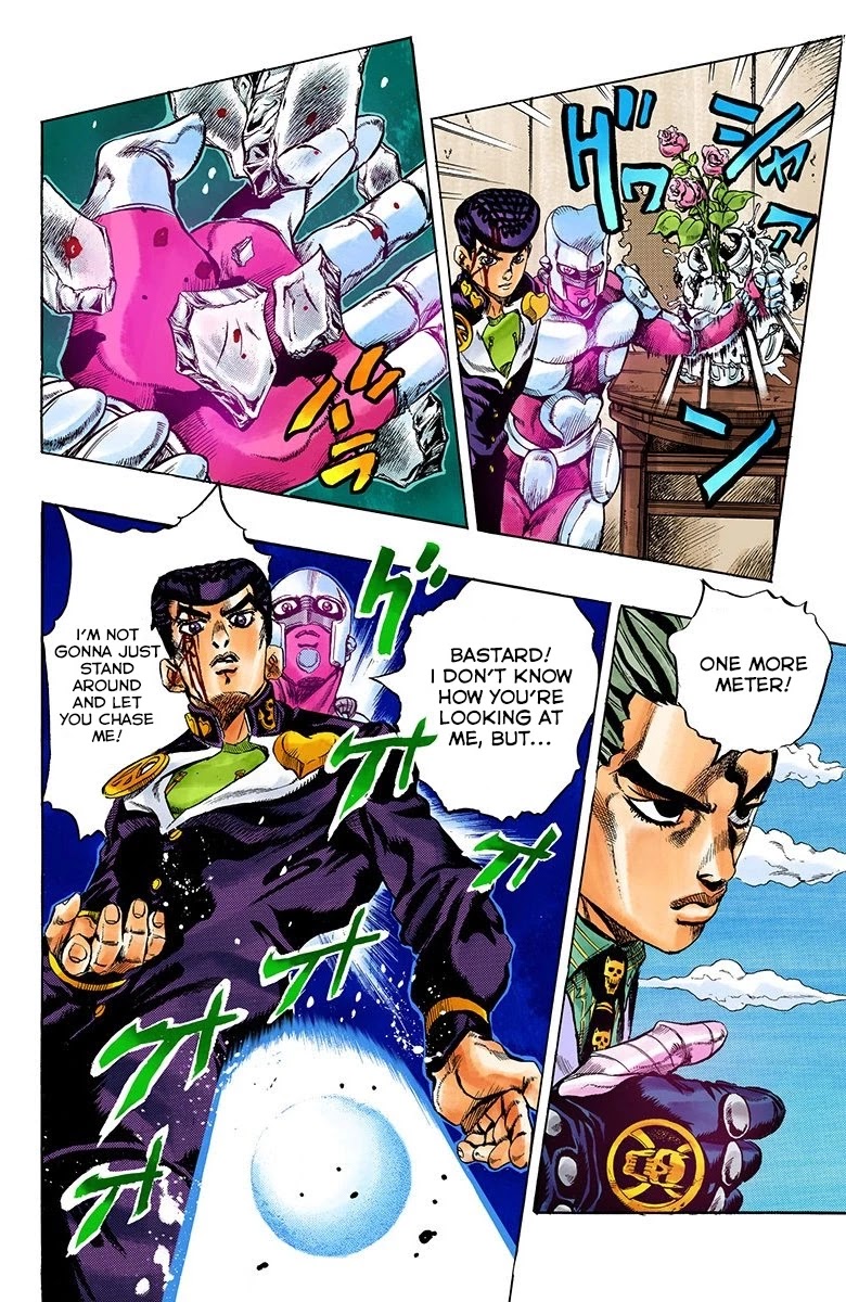 JoJo's Bizarre Adventure Part 4 - Diamond is Unbreakable (Official Colored) Chapter 167 page 12 - Chapter 167: Crazy Diamond is Unbreakable Part 5