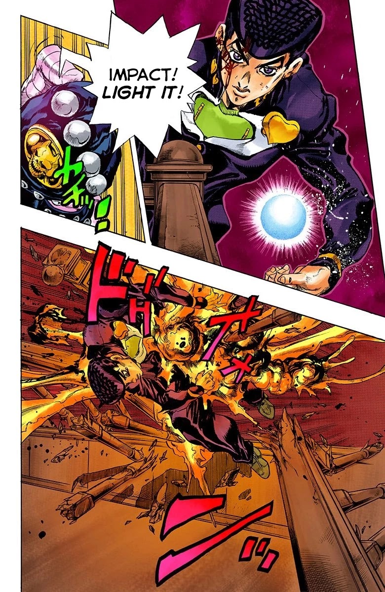 JoJo's Bizarre Adventure Part 4 - Diamond is Unbreakable (Official Colored) Chapter 167 page 14 - Chapter 167: Crazy Diamond is Unbreakable Part 5