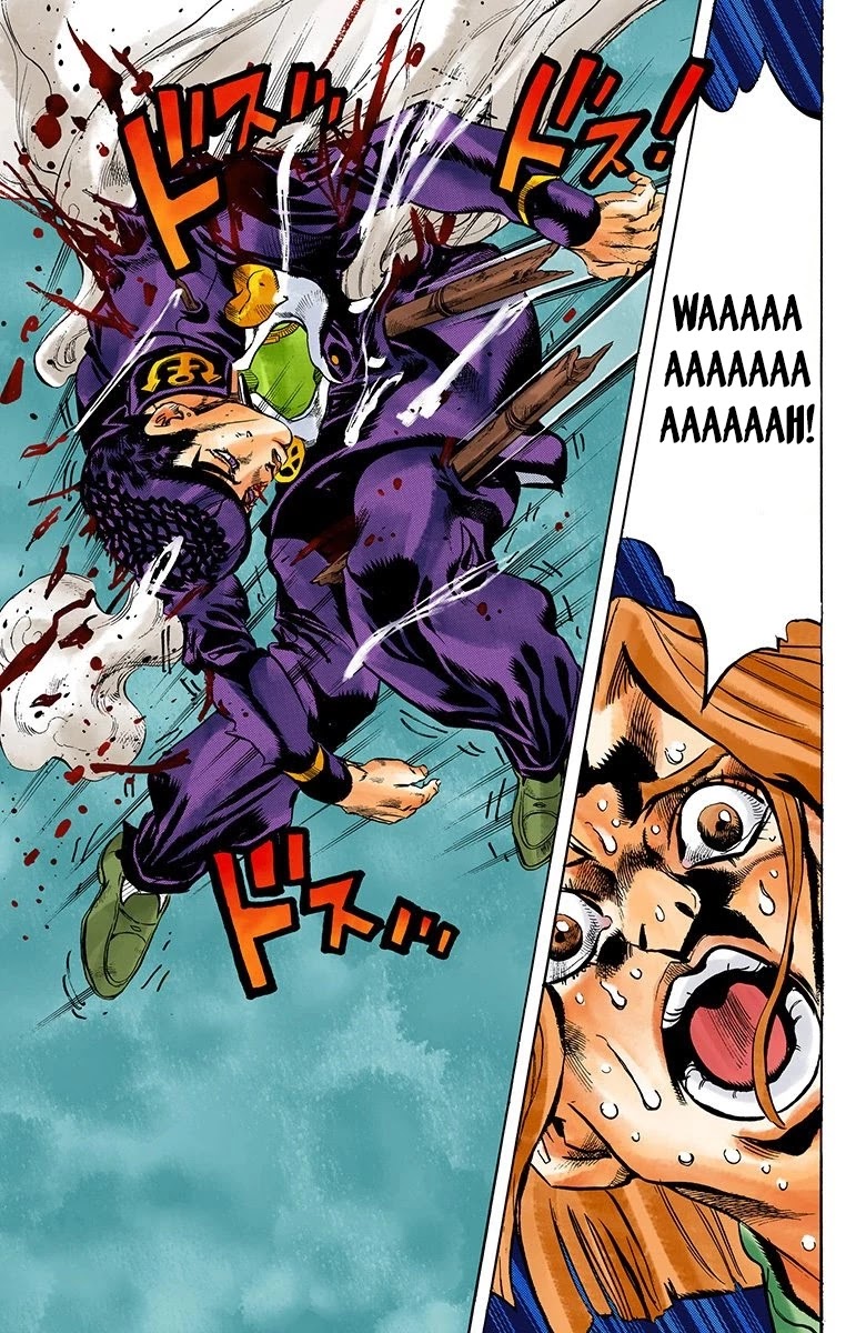 JoJo's Bizarre Adventure Part 4 - Diamond is Unbreakable (Official Colored) Chapter 167 page 15 - Chapter 167: Crazy Diamond is Unbreakable Part 5