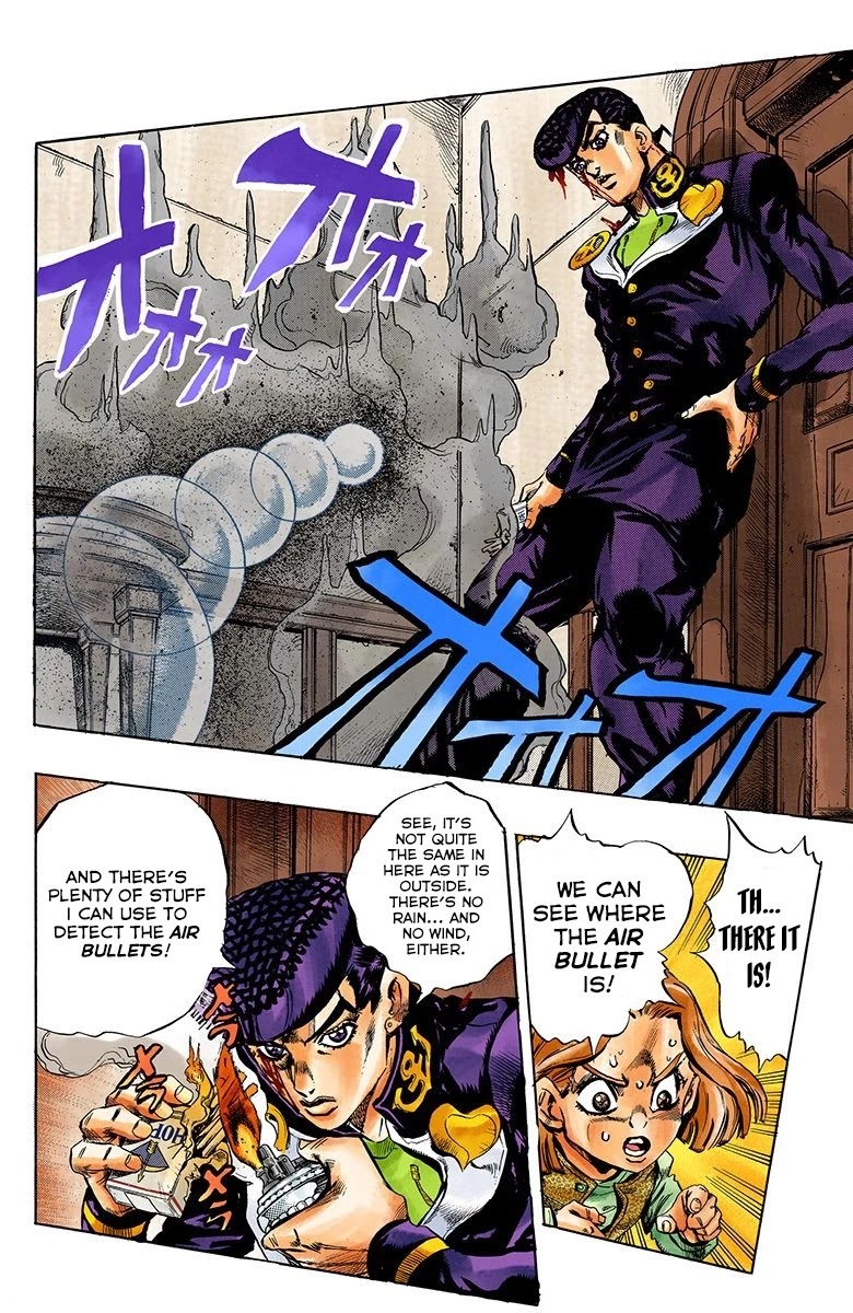 JoJo's Bizarre Adventure Part 4 - Diamond is Unbreakable (Official Colored) Chapter 167 page 4 - Chapter 167: Crazy Diamond is Unbreakable Part 5