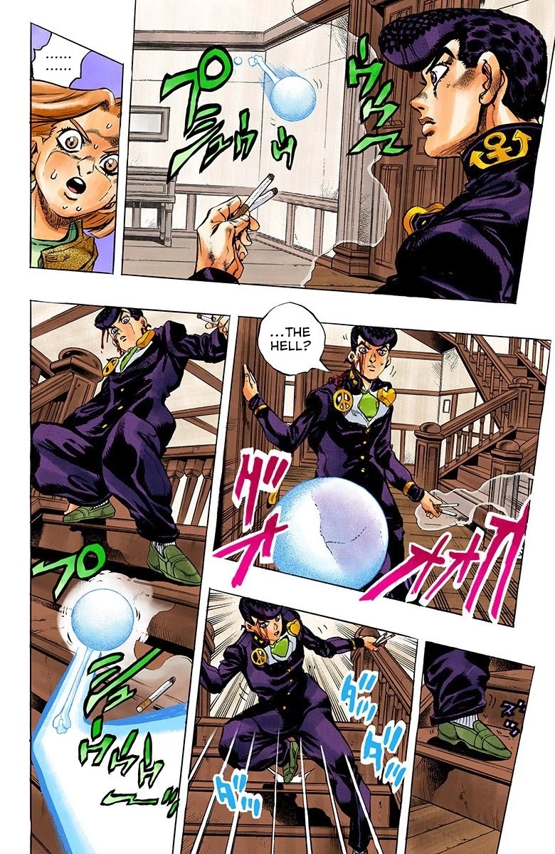 JoJo's Bizarre Adventure Part 4 - Diamond is Unbreakable (Official Colored) Chapter 167 page 6 - Chapter 167: Crazy Diamond is Unbreakable Part 5