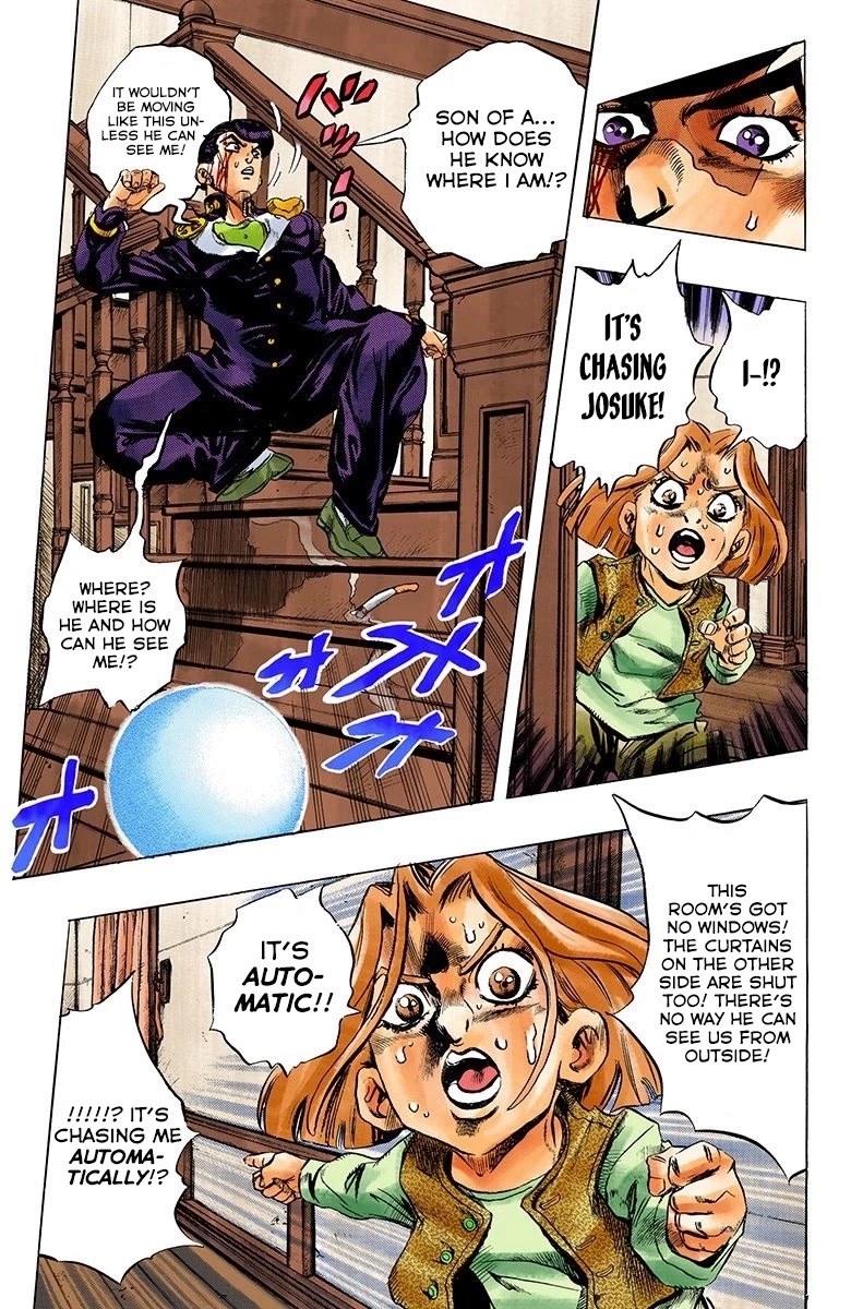 JoJo's Bizarre Adventure Part 4 - Diamond is Unbreakable (Official Colored) Chapter 167 page 7 - Chapter 167: Crazy Diamond is Unbreakable Part 5