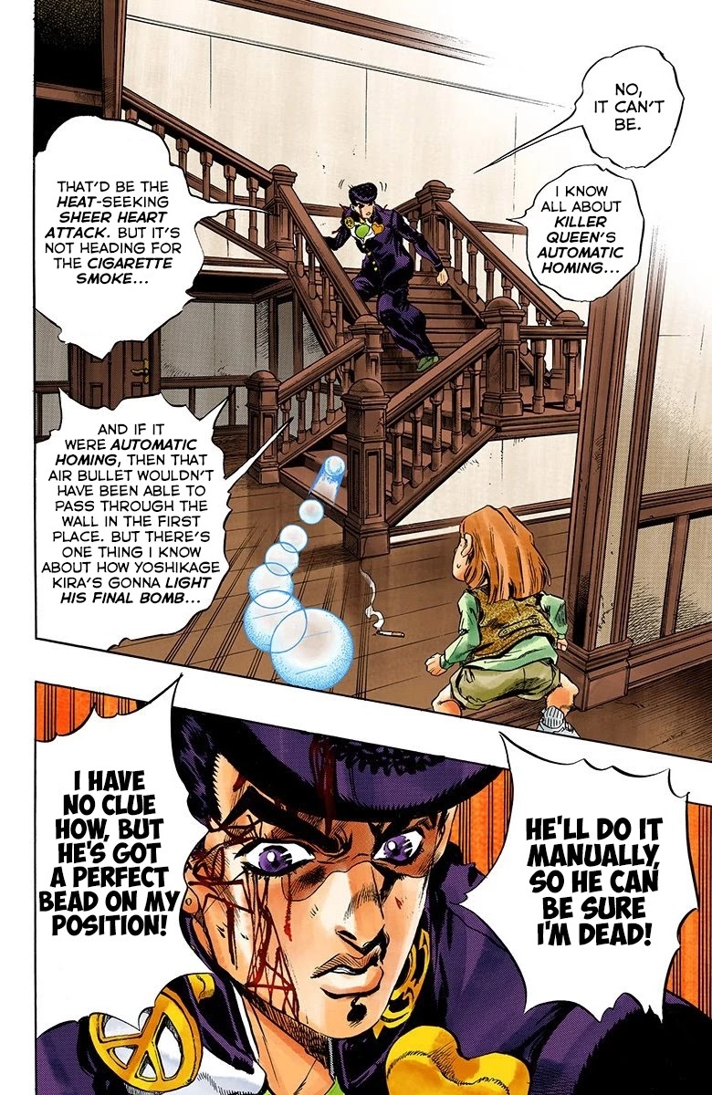 JoJo's Bizarre Adventure Part 4 - Diamond is Unbreakable (Official Colored) Chapter 167 page 8 - Chapter 167: Crazy Diamond is Unbreakable Part 5
